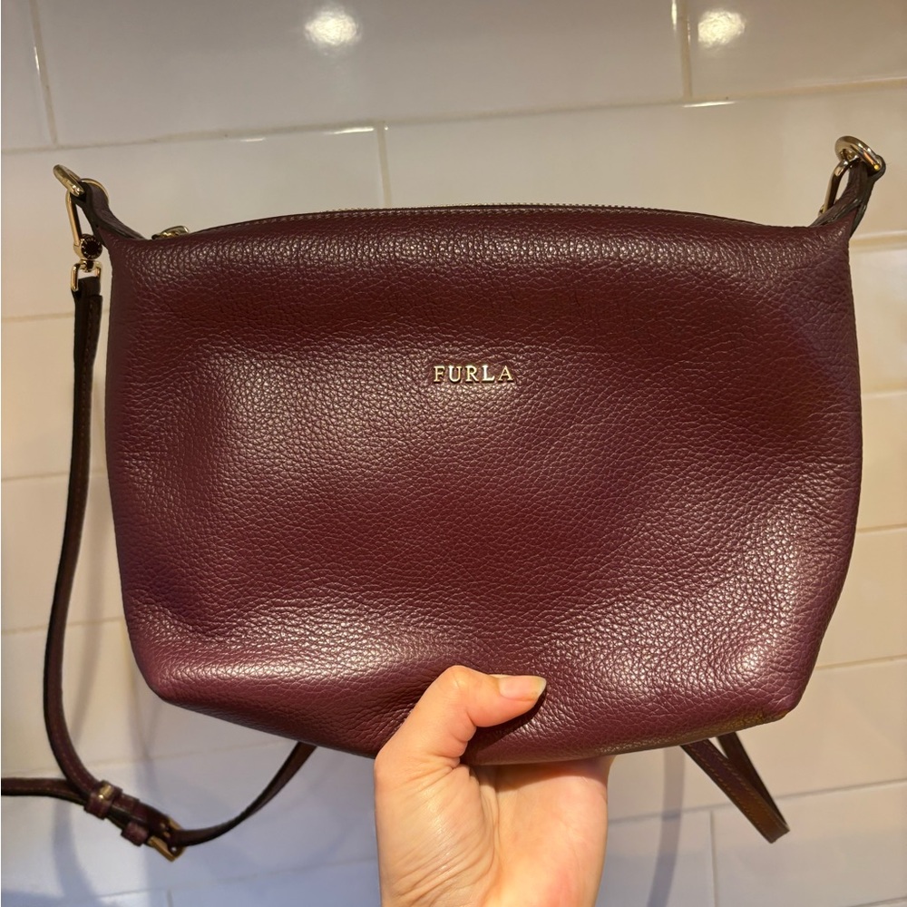 Furla Leather Crossbody Bag